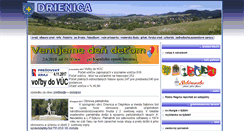 Desktop Screenshot of drienica.sk